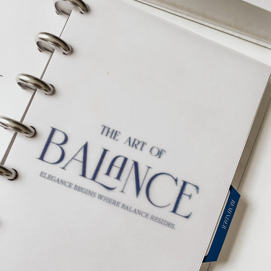 BALANCE | DASHBOARD VELLUM