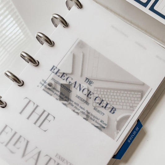 ELEGANCE CLUB | DASHBOARD VELLUM