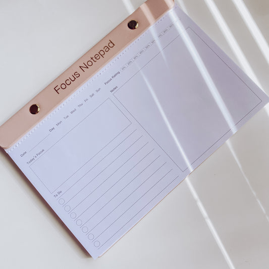 DAILY FOCUS NOTEPAD
