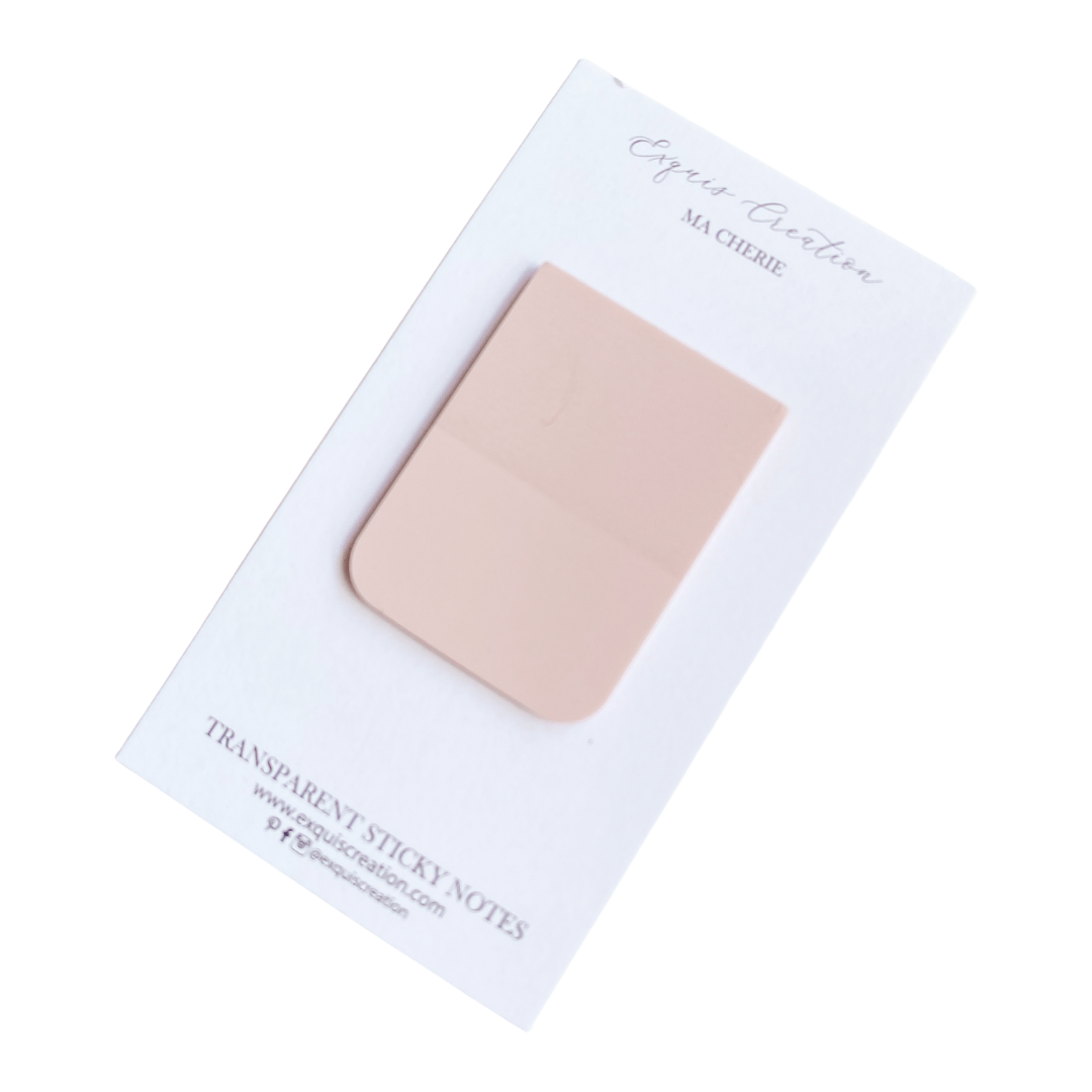 ARCH TRANSPARENT PAGE FLAGS | MA CHERIE