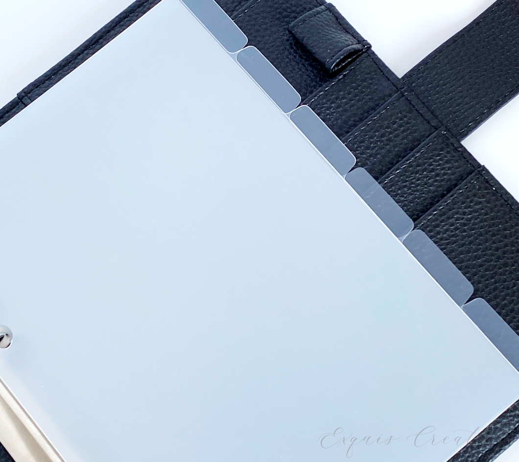 Planner Dividers | Clear