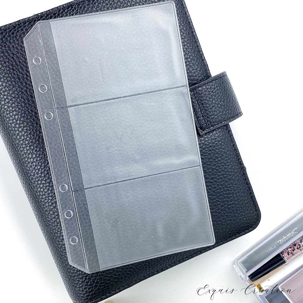 FROSTED CARD HOLDER Exquis creation