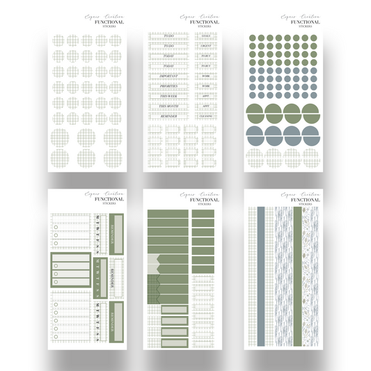 STICKER SET | VERDE