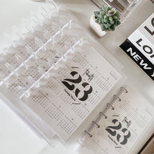 Planner Inserts | Classic HP Week On 2 Pages