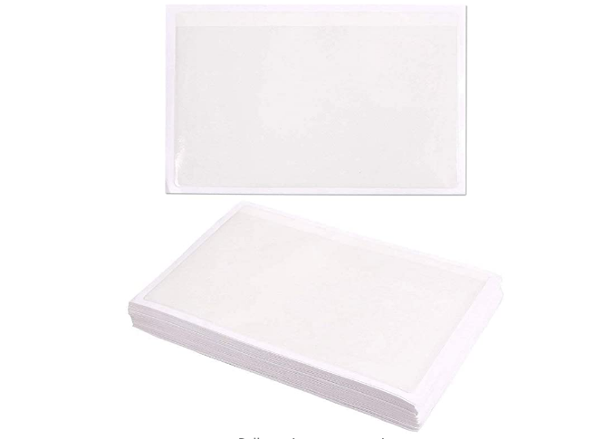 Clear Adhesive Pockets | 3.5