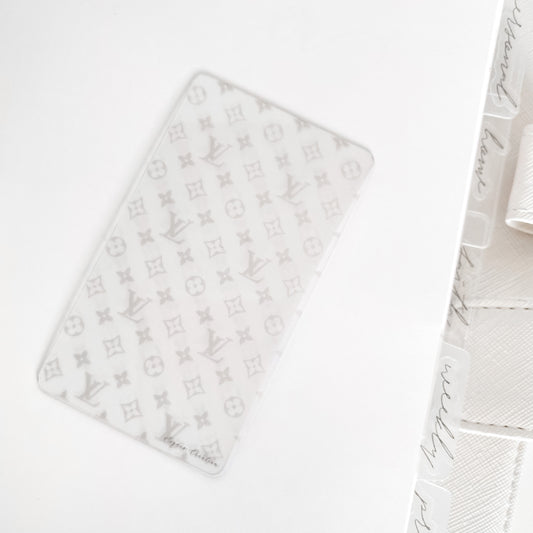Task Card Plastic | LUXE
