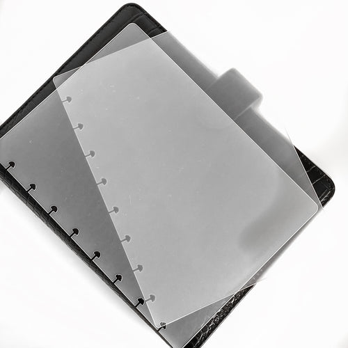 Disc Bound Planner Covers | Transparent