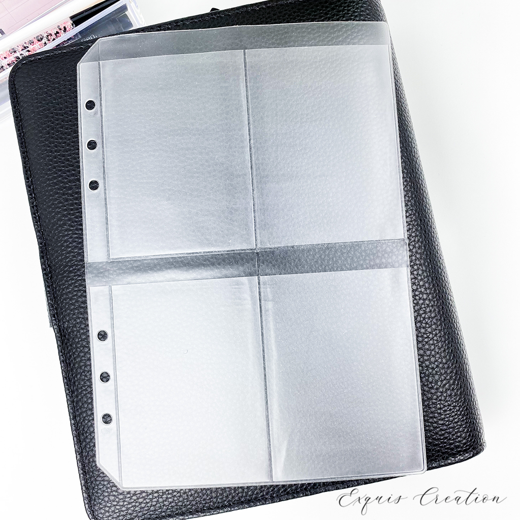 FROSTED CARD HOLDER Exquis creation